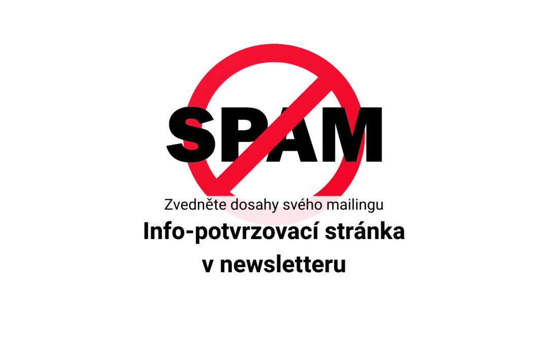 Aby vaše (newsletterové) maily nekončily ve spamu
